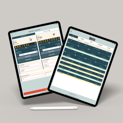 AeroSync flight ground operations dashboard